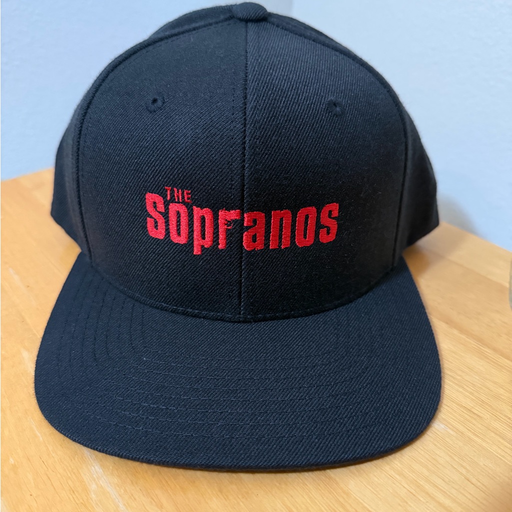 The Sopranos Black Snapback Hat